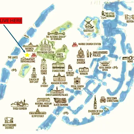 90m2 Luxury Flat In Appartement Kopenhagen